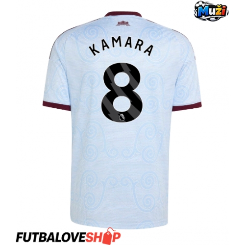 Dres Aston Villa Boubacar Kamara #8 Tretina 2026-27 Krátky Rukáv
